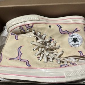 2021 Golf Le Fleur x Chuck 70 High ‘Flame- Pastel Yellow’